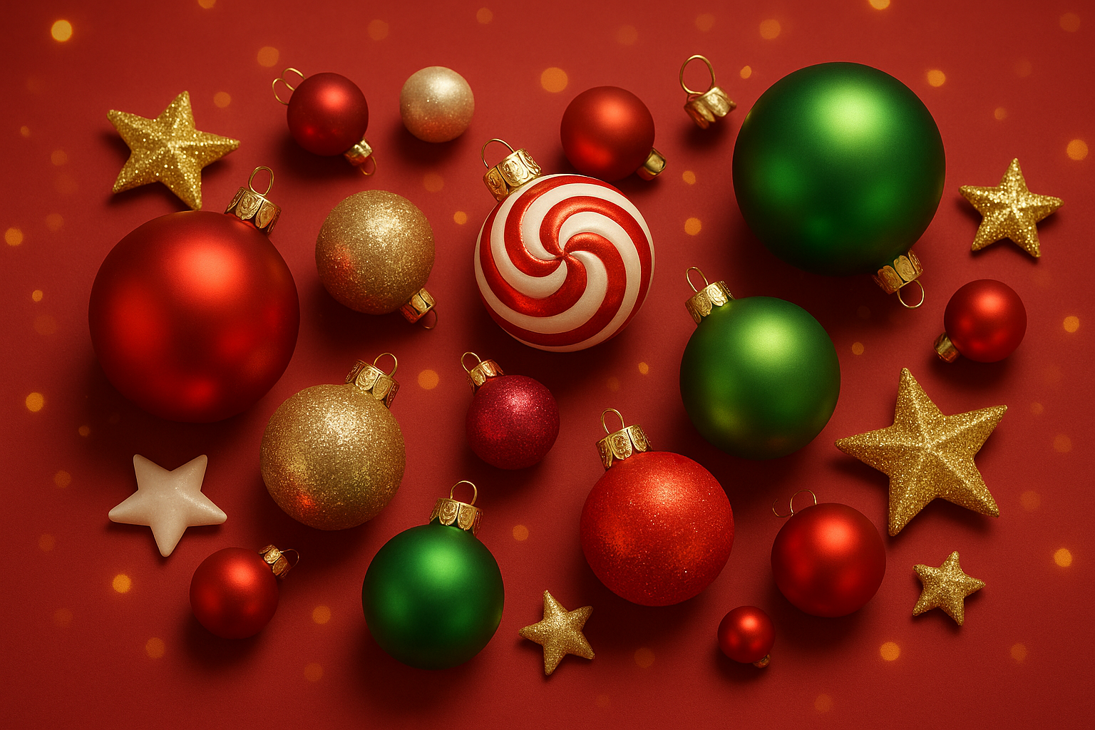 Bright Christmas Balls