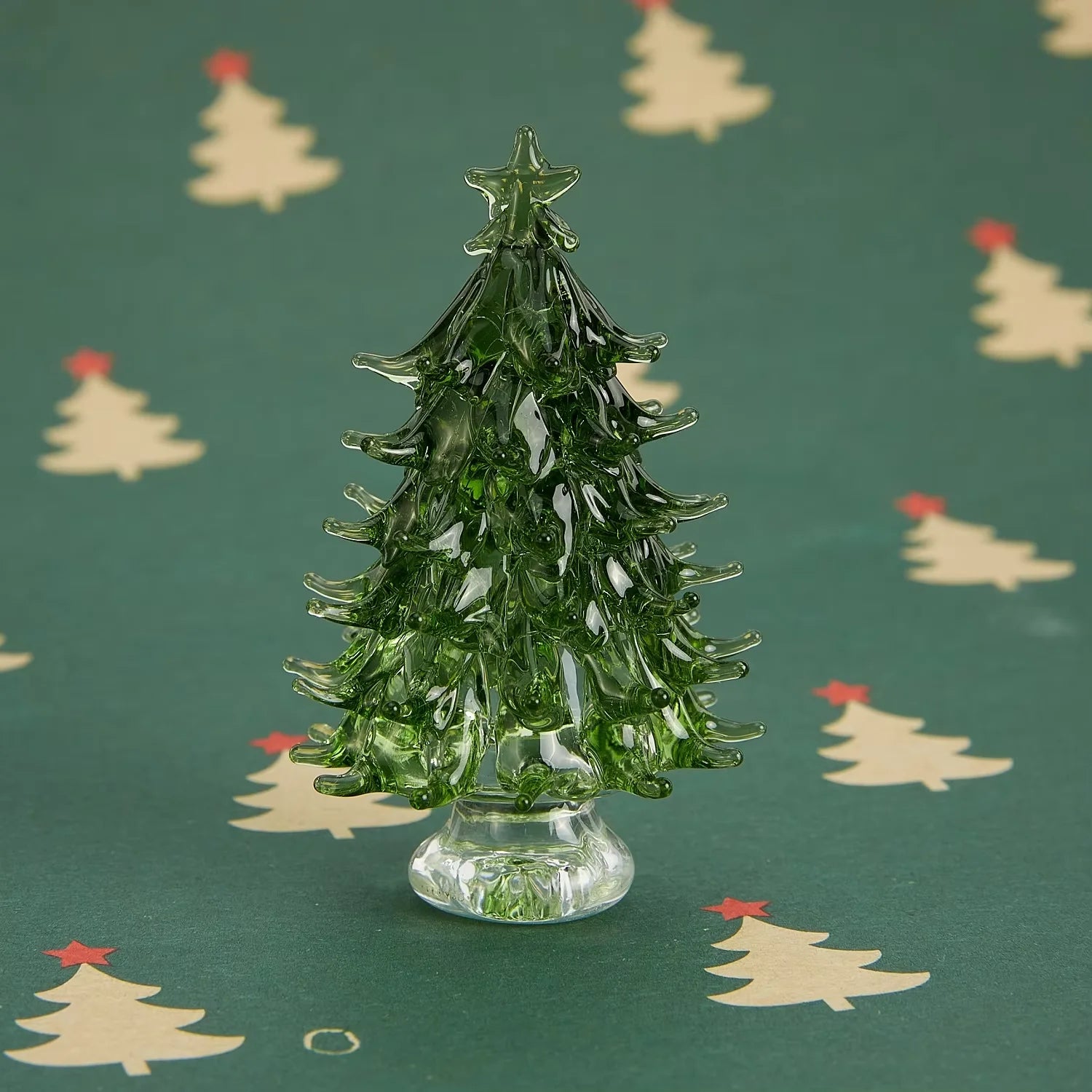 colored glaze Christmas Tree Decorations Elegant Exquisite Natural crystal Christmas Tree Ornaments Festival home furnishing