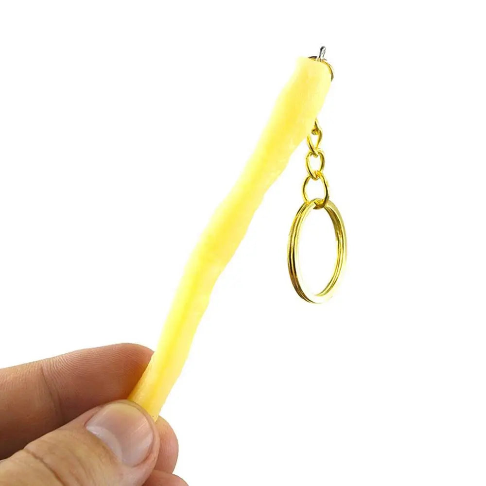 French Fries Fried Chicken Legs Fried Chicken Around Chicken Nuggets Key Rings Imitation Food Keychains Food Pendant Key Chains